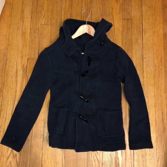 Navy light toggle coat (custom) - Picture 2 of 2